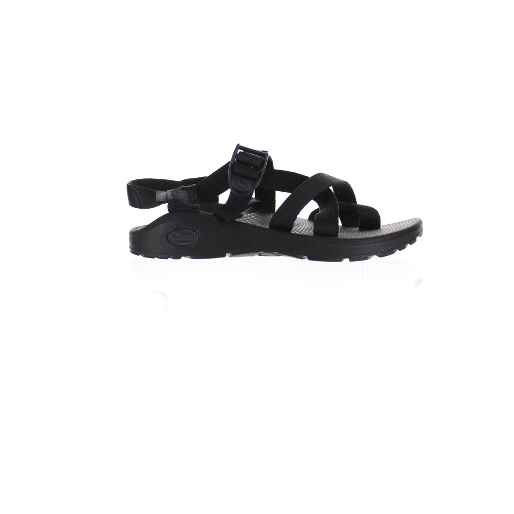 Chaco Womens Zcloud2 Solid Black Sport Sandals Size 8 Medium (B  M) (2637862)